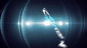 Naughty Brunette Babe Shows Big Tits!