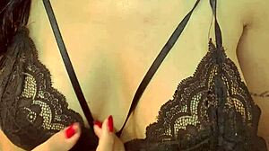 Cute Student Filmed in Nighttime Meeting