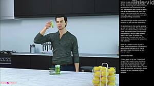 Big apple small gesture in episode 33! 😏 3D cartoon sex.