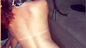 Watch this collared housewife get used by the hung guy with face slaps, choking, and full domination.