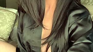 Milf Pussy Pounded Hard with Squirting Dildo Solo