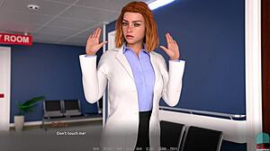 Become A Rockstar: Brunette And Redhead Babes Roleplay Goodbye