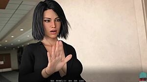 Become A Rockstar: Brunette And Redhead Babes Roleplay Goodbye