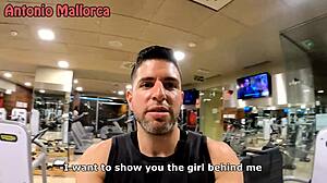 Huge Ass Brazilian Slut Fucked In Gym