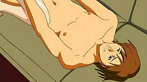 Intense Twin Uncensored Hentai Threesome Action