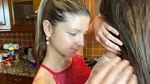 gina gerson and kate rich enjoy intimate moments