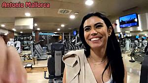 Huge Ass Brazilian Slut Fucked In Gym