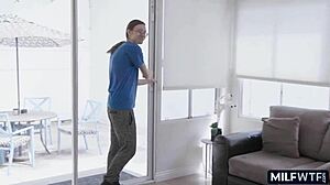 Huge Jugs on Blonde Wife Getting Nailed Hard