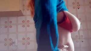 too hot blonde dancing with big ass