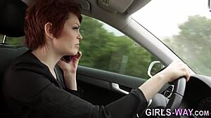 fingering cute lesbos in hot girl-on-girl action