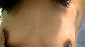 Stephanie receives intense cum facial in her first blowjob