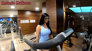 Huge Ass Brazilian Slut Fucked In Gym