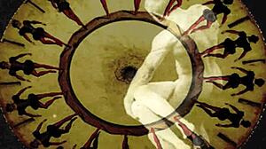 Vintage illustration tells an erotic antique story.