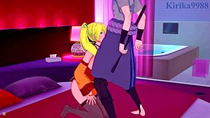 Sakura Haruno And Naruko Uzumaki Have Intense Sex With Sasuke Uchiha