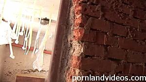 blonde teen slut takes 2 big cocks in anal threesome 😈