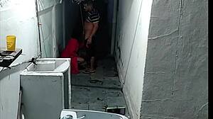 My Neighbor Saw Me Naked Sweeping and Put Me to Suck