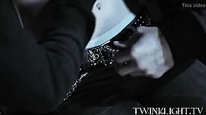 Are you ready for three young gays kissing before hardcore anal?