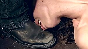 Disobedient Slave Betty Style Endures Painful Penetration