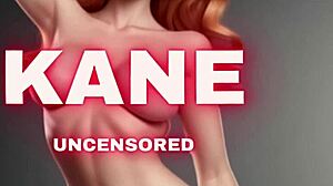 生意気なアニメメイドを3Dで激しいアクションで捕まえた