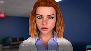 Become A Rockstar: Brunette And Redhead Babes Roleplay Goodbye