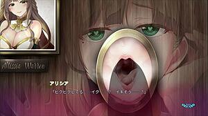 Sister Sucks Through Wall Hole! Intense Blowjob!