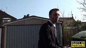 I throatfuck the british milf and pound her pussy hard