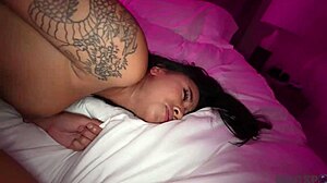 fucked and folded cutie gets full nelson from big dick j mac - ameena green