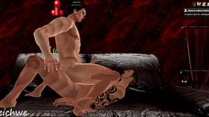 colombian guy getting fucked hard by monster cock, speaking spanish in this interracial scene