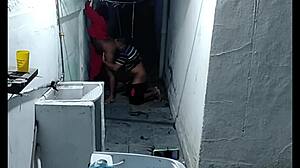 My Neighbor Saw Me Naked Sweeping and Put Me to Suck