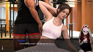 kate 17 shows off cosplay in public park