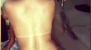 Watch this collared housewife get used by the hung guy with face slaps, choking, and full domination.