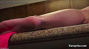 Sabrina Rey Enjoys Solo Anal Dildo Play with Toys