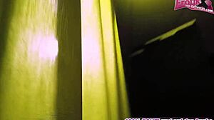 Does this German MILF love her first threesome in swinger club?