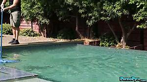 anne amari bangs delivery guy with pool guy