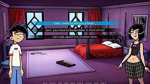 Hot Goth Girlfriend Masturbating Amity Park