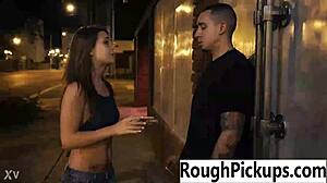 b pickups on the STREET with TEEN 18+ girls for FREE CLIPS