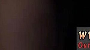 Outstanding teen's rough outdoor sex skills