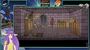 Witch trainer silver part 3 features sexy big tits and monster action!