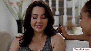 Nasty lesbian alexis and whitney lick each other's pussies