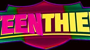 Sofie strips for officer to bang