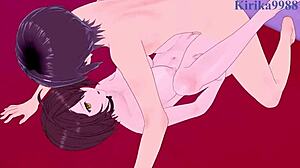 Hindenburg and Baltimore engage in intense creampie sex in Azur Lane hentai