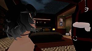 fake police officer gets his cock sucked by femboy in office