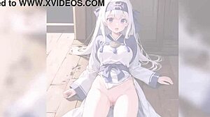 Japanese Ainu teen has anime sex