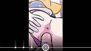 Plucknix banged hard by a monster cock synced to wild music beats.