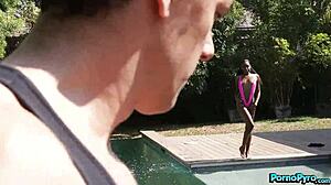 anne amari bangs delivery guy with pool guy