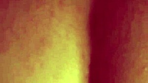 close-up of my girlfriend banging after our fight