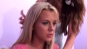 Mature Lesbian Seduces Teen Girl!