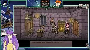 Witch trainer silver part 3 features sexy big tits and monster action!