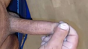 Cum Ejaculation on Hotel Floor!