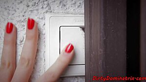 Footfetish Eurobabe Tormented By Domina In Glamour Lesbian Bondage